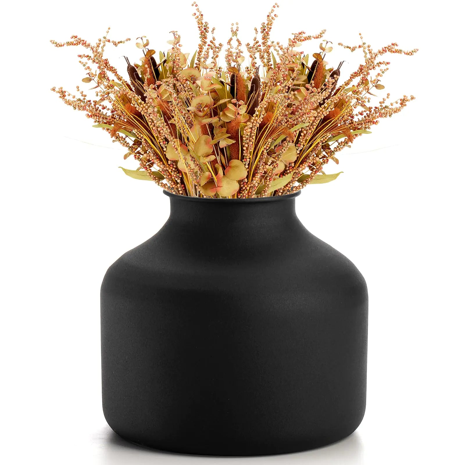 Goaste Metal Matte Flower Vase - - vase