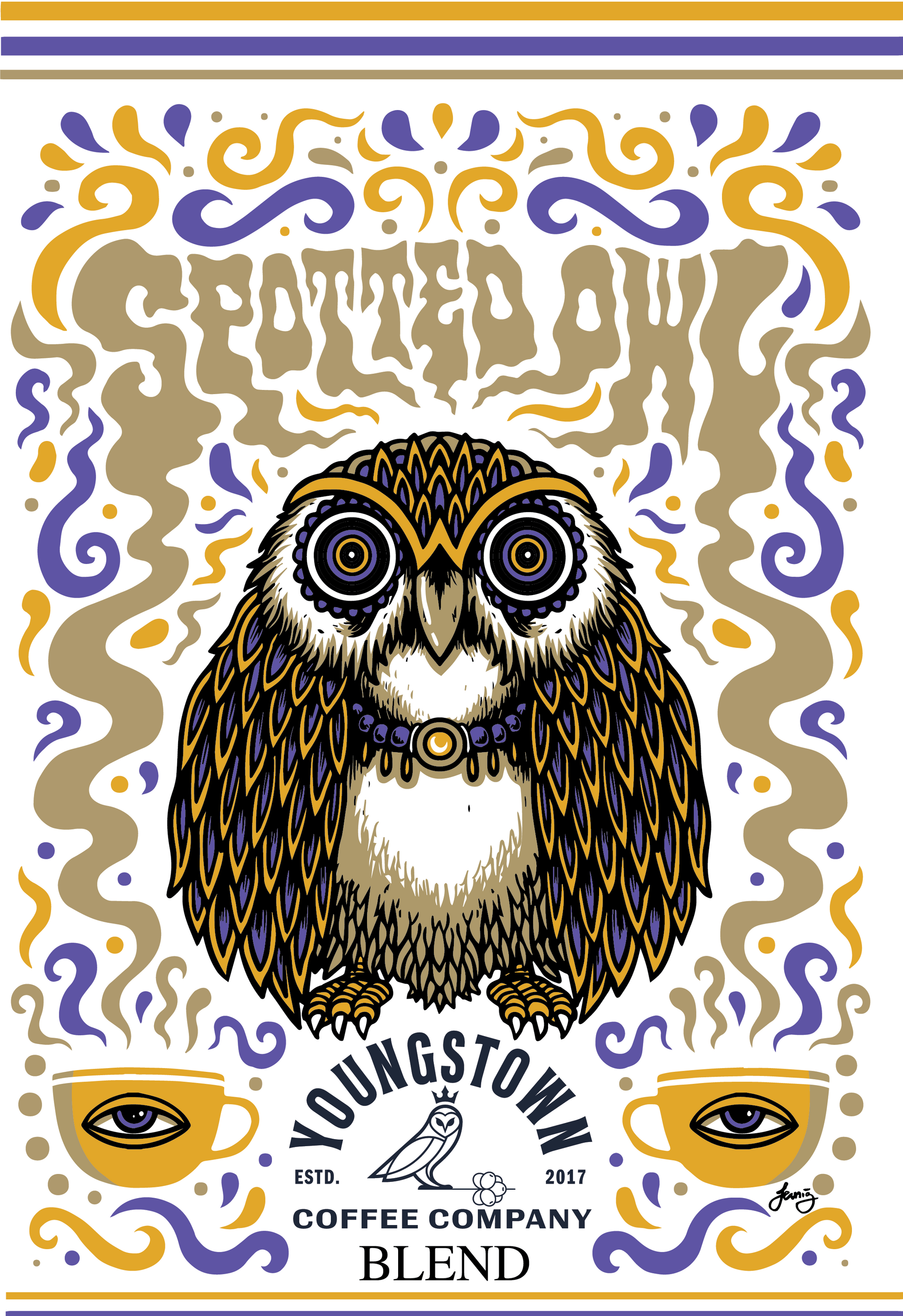 Spotted Owl Blend- Youngstown Coffee Co.- {{Product type}}