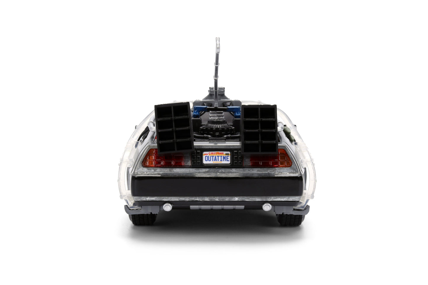 Back to the Future die-cast 1:24 scale 40th Anniversary "Hollywood Rides" light-up DeLorean Time Machine- Back to the Future™- {{Product type}}