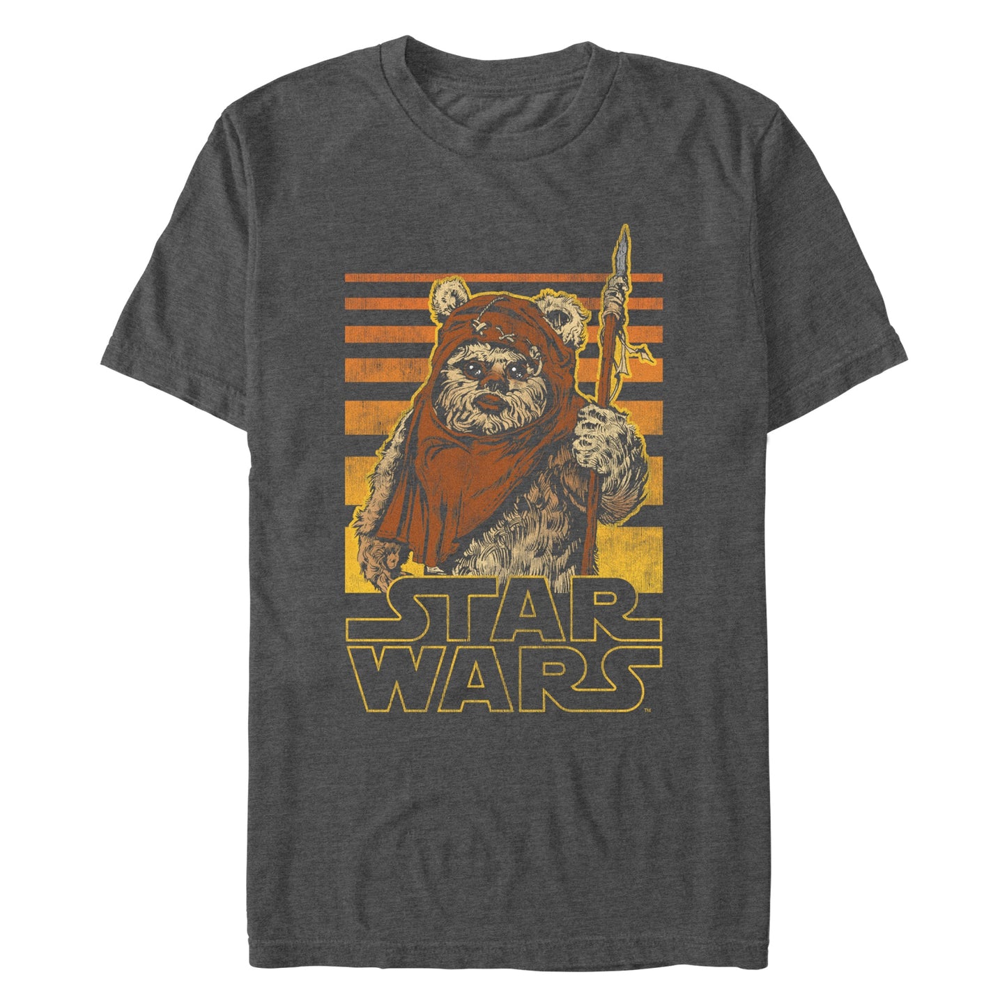Men's Star Wars EWOK GRADIENT T-Shirt - - T-Shirt