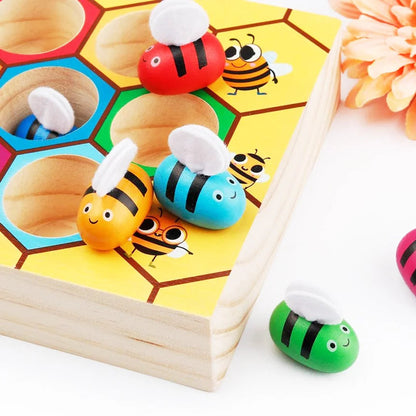 Bee Wooden Sorting Game Kia Day Design