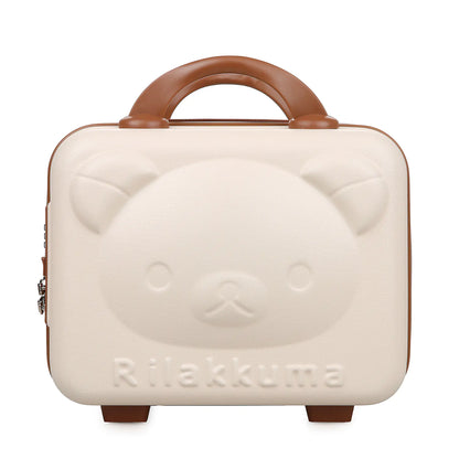Luxury Cartoon Bear Travel Suitcase for Kids (14-Inch) - Kia Day Design