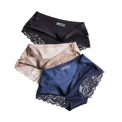 Lace Seamless Panties - Kia Day Design