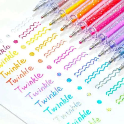 Gel Pen Glitter Gel Pen Set