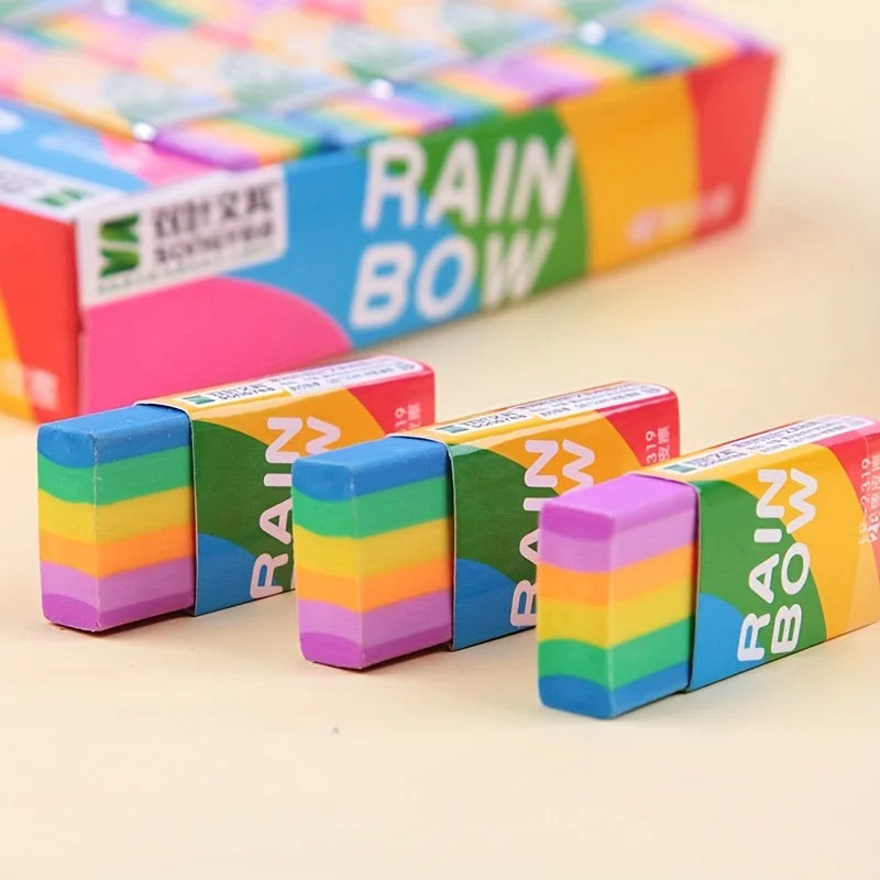 1 Pcs Rainbow Eraser