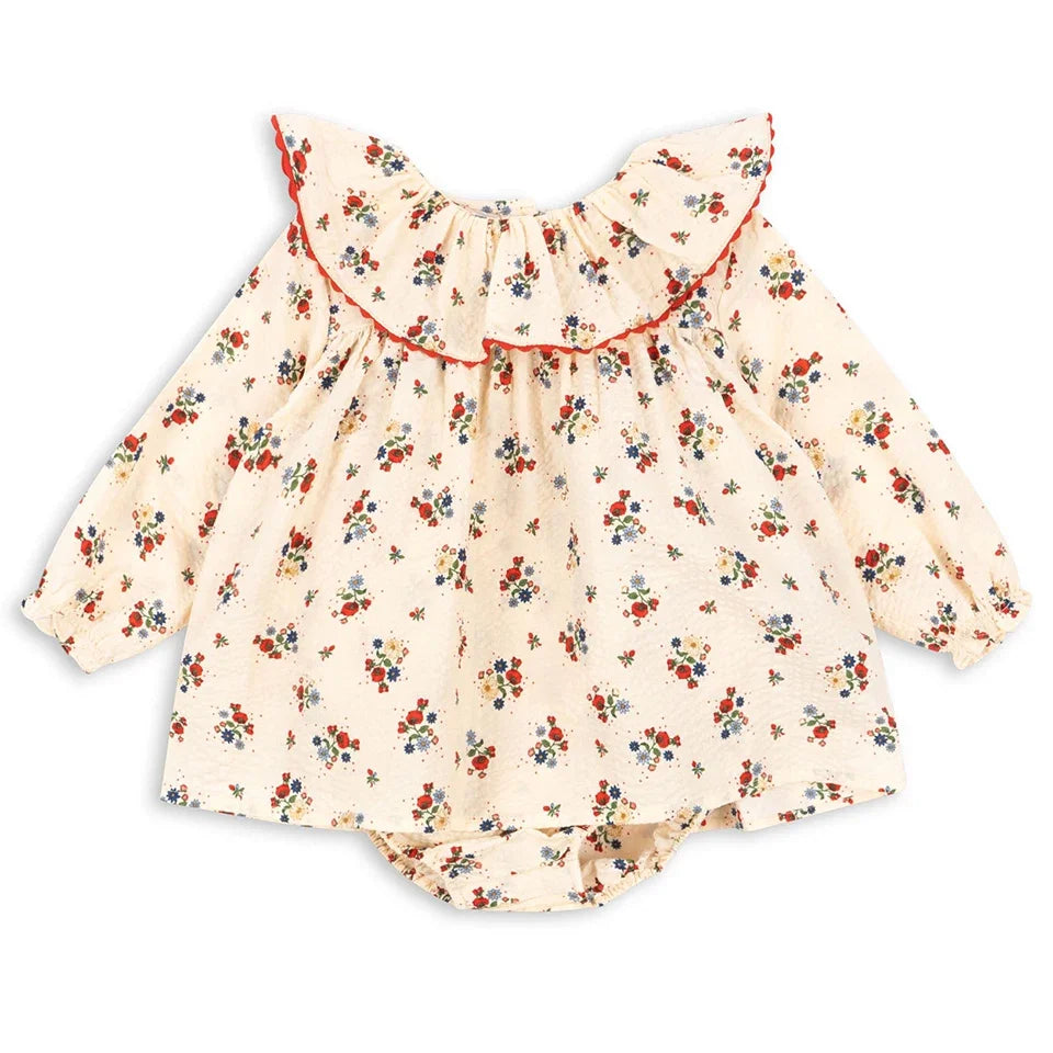 Summer Floral Cotton Children Clothes Kia Day Design