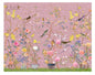 Plant Flower and Bird Wallpaper Kia Day Design