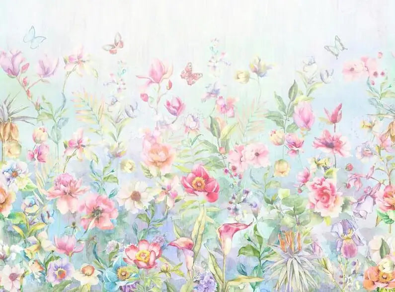 Flower Bird Landscape Wallpaper Kia Day Design