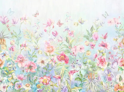 Flower Bird Landscape Wallpaper Kia Day Design