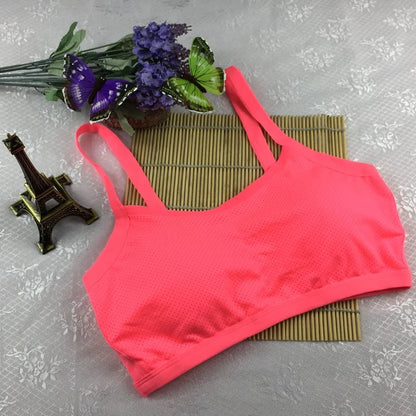Fitness Yoga Sports Bra for Womens Gym Workout Running Padded Tank Top Athletic Vest Underwear Shockproof Push Up Sport Bra - Pk One Size -
