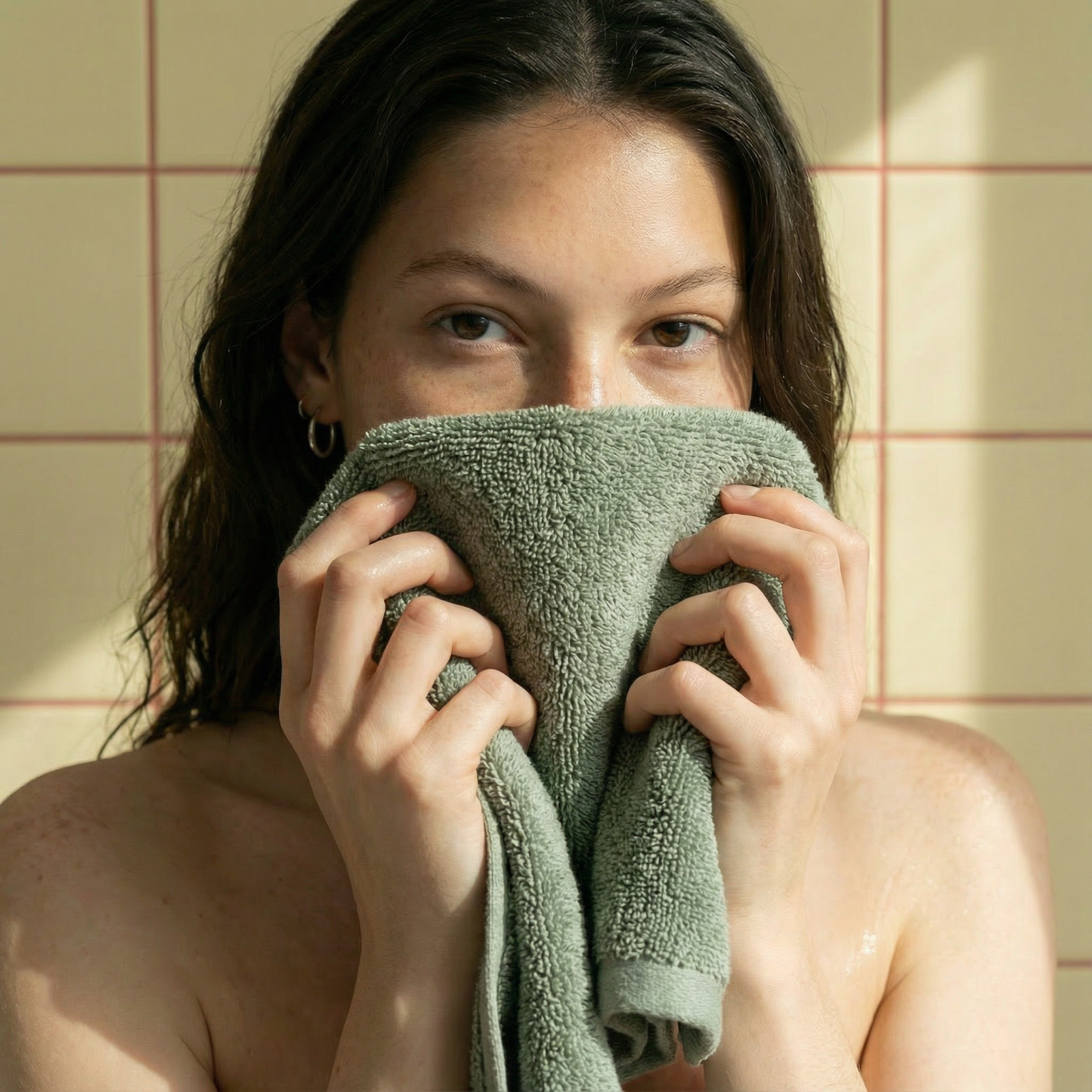 Ultraplush Australian Cotton Towels - Sage Washcloths (set of 2) - Home - Bath