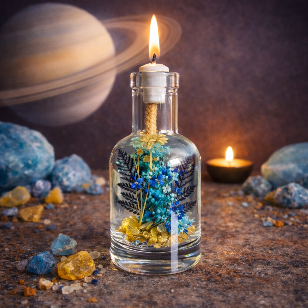 Saturn - Oil Candle - 12 oz - Oil candle