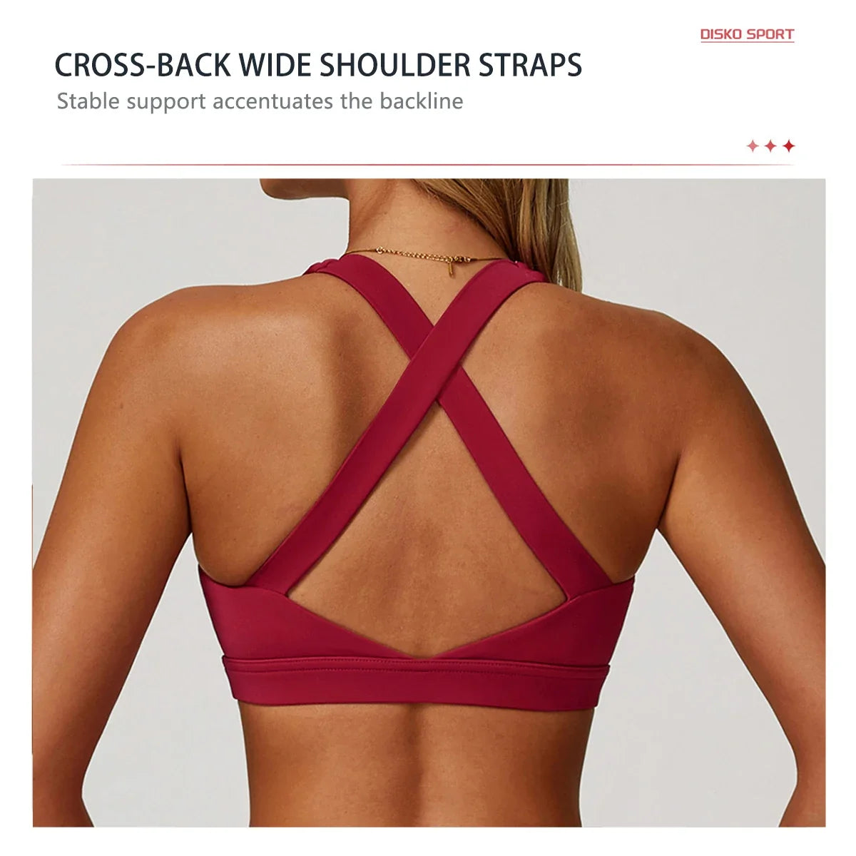 Hearuisavy Quick-Dry Backless Yoga Clothes Running Vest Women Workout Brassiere Fitness Gym Tank Top Women Push up Sports Bra - -