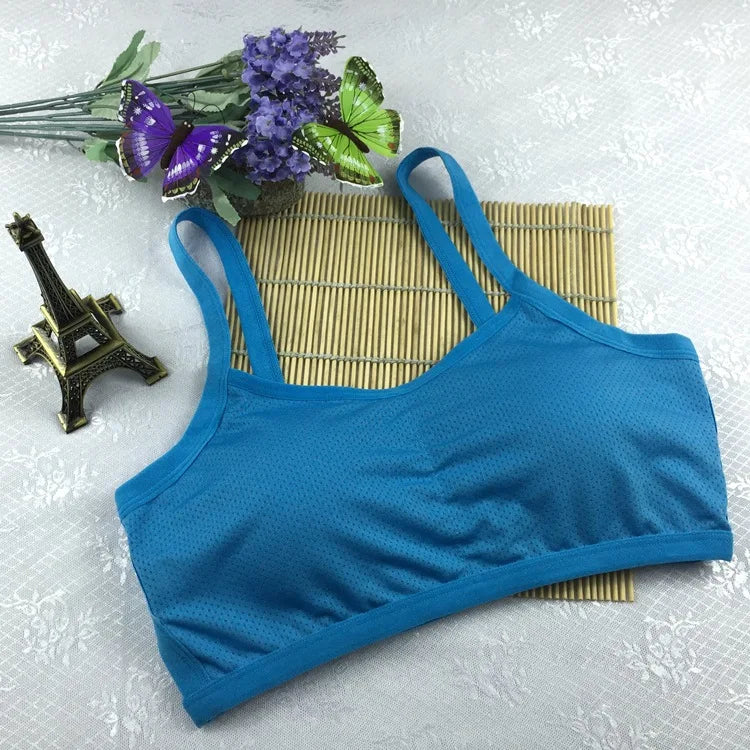 Fitness Yoga Sports Bra for Womens Gym Workout Running Padded Tank Top Athletic Vest Underwear Shockproof Push Up Sport Bra - Bu One Size -