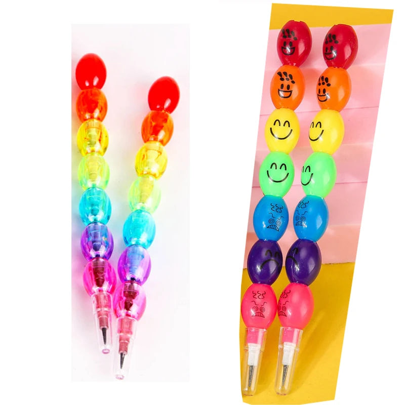 4Pcs Set Candied Non-Sharpening Pencils A-B 4Pcs Kids multiple sizes