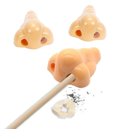 1 Pc Creative Nose Pencil Sharpeners