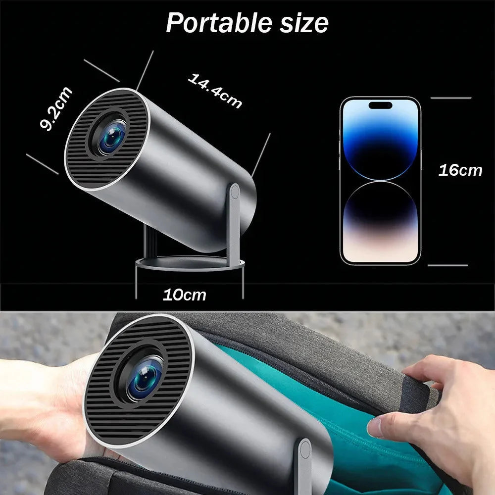 Portable 4K Projector - Home Cinema Outdoor Projetor - - Video Projector