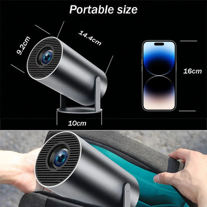 Portable 4K Projector - Home Cinema Outdoor Projetor - - Video Projector