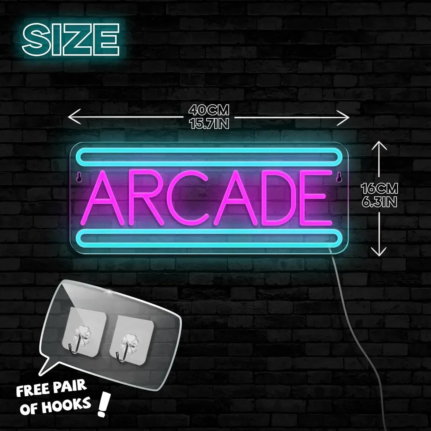 Arcade LED Neon Sign - - led sign