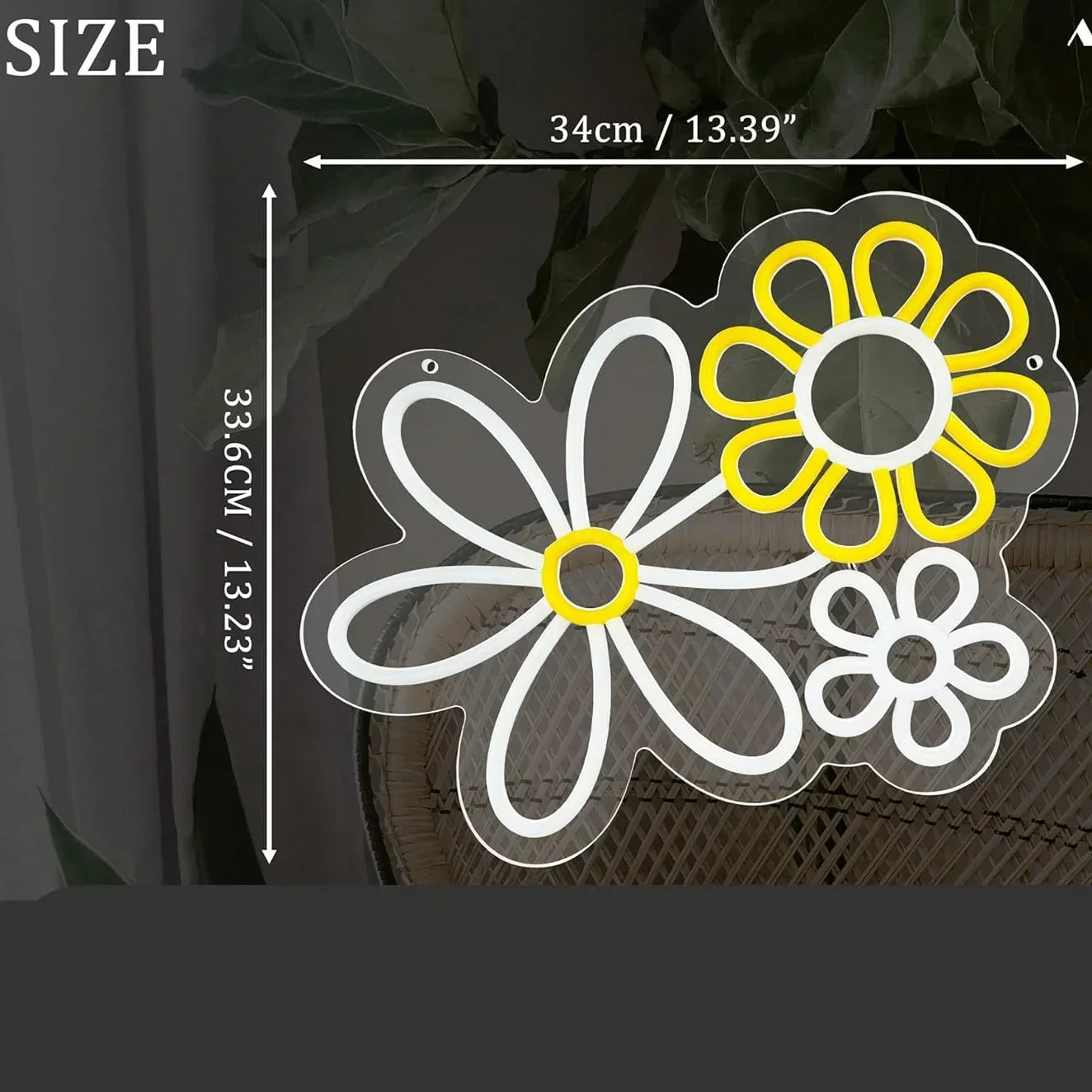 Flower Neon Sign LED Neon Light - - led sign