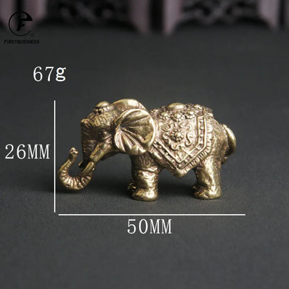 Solid Copper Elephant Small Brass Elephant Kia Day Design