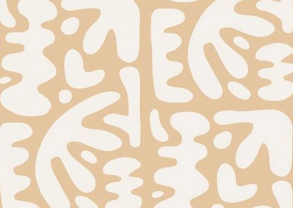 Bubbly Wallpaper, peach- Samantha Santana Creative- {{Product type}}