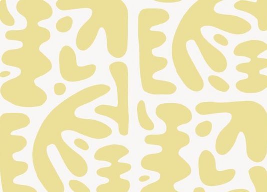 Bubbly Wallpaper Lemon - LUXE Peel & Stick - Wallpaper