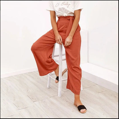 Casual Cotton Linen Summer Pants