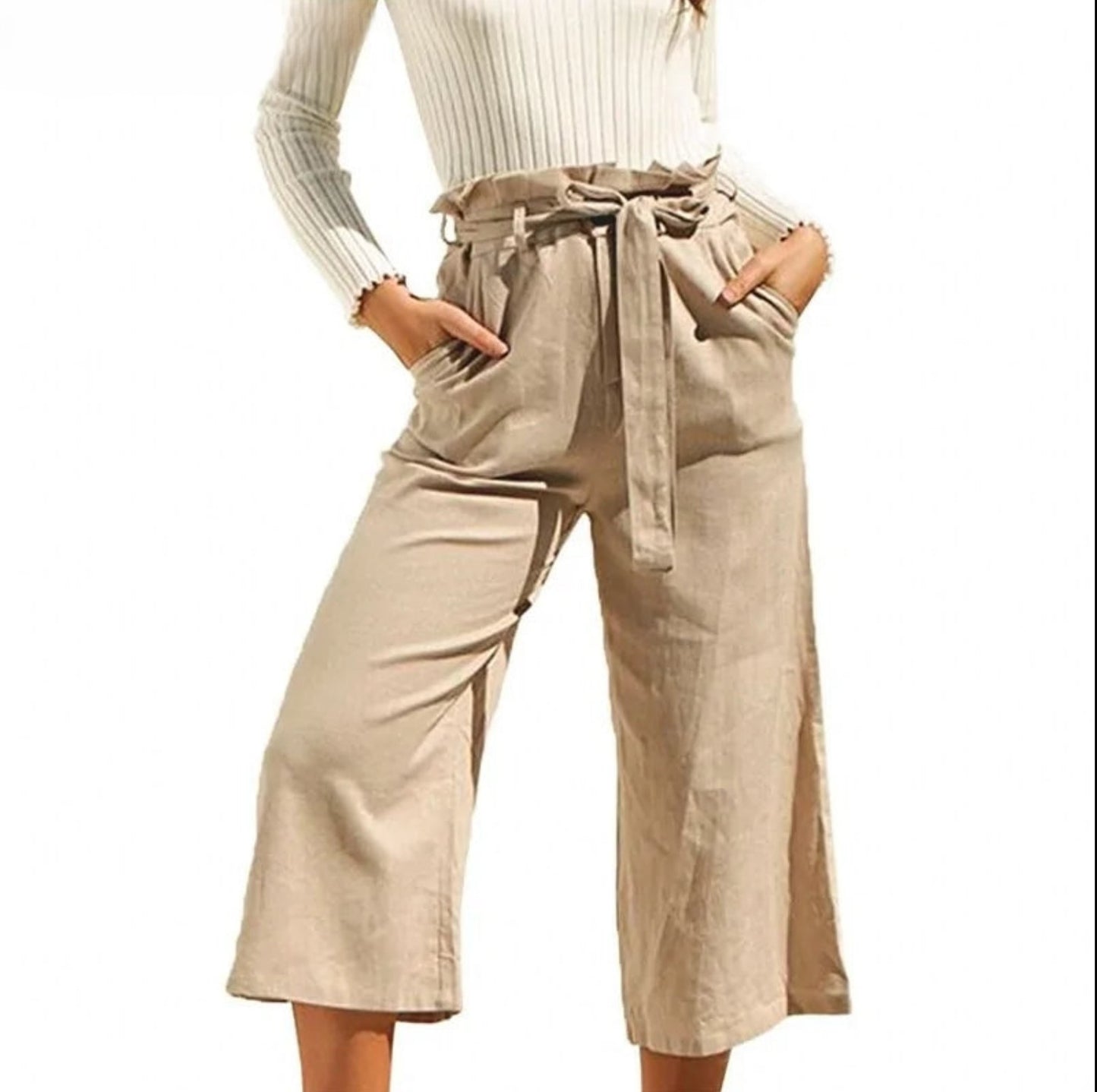 Casual Cotton Linen Summer Pants