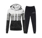 Casual Hoodie Sweat Suit White