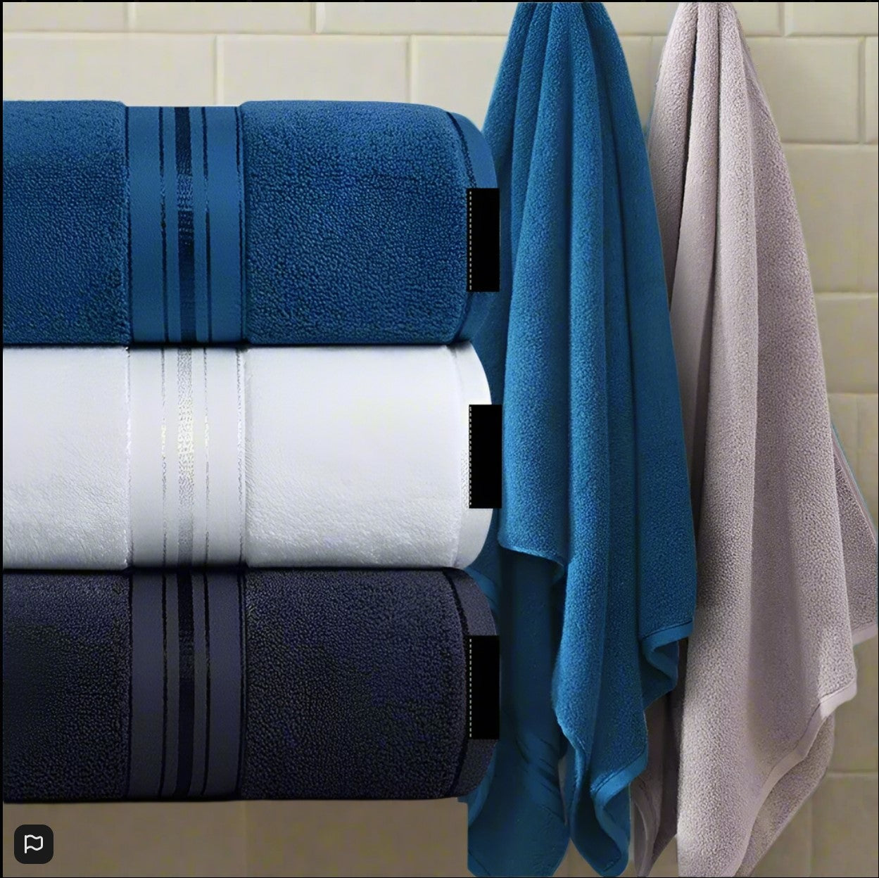 Absorbent Bath Towel