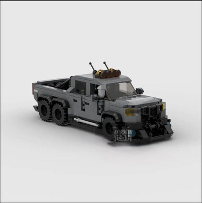 MOC Ford Raptor Building Blocks Brick Truck - Kia Day Design