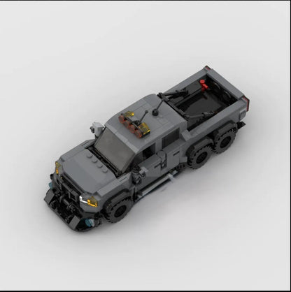 MOC Ford Raptor Building Blocks Brick Truck - Kia Day Design