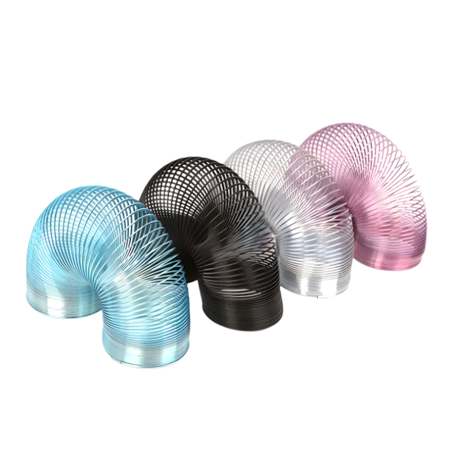 Metal Rainbow Multi Size Multi Color Slinky