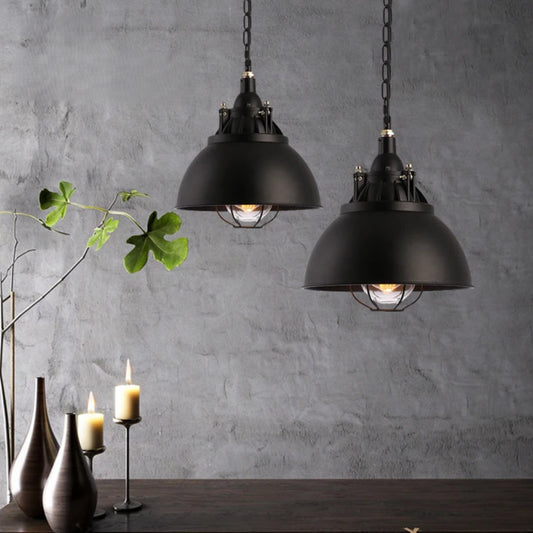 Retro Vintage Industrial Style Drop Light Modern Led Iron Chain Pendant Light