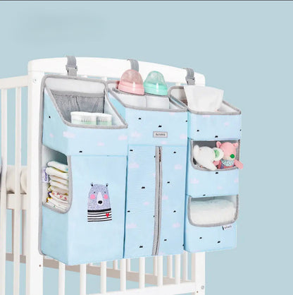 Baby Crib Hanging Storage Organizer