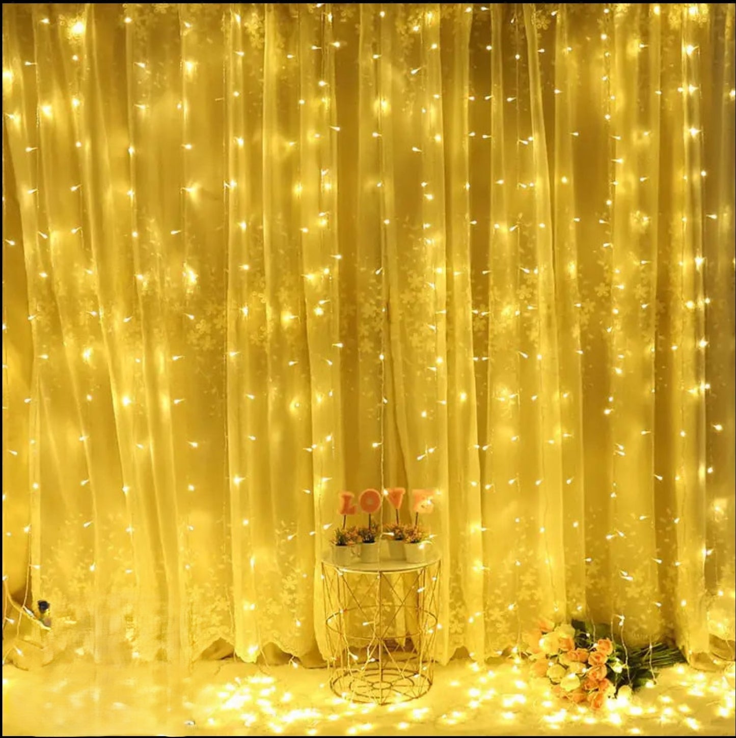 LED Curtain Garland Lights