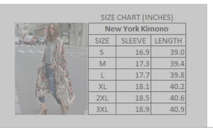 New York Kimono Kia Day Design