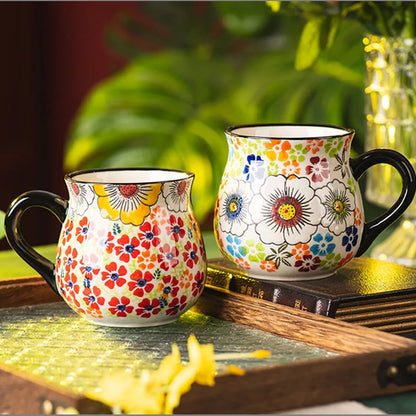 Floral Coffee Mugs