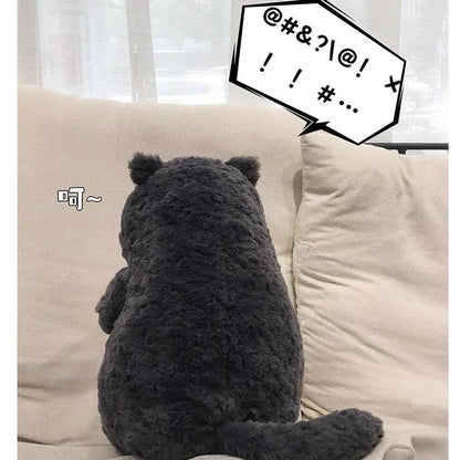Kawaii Fat Cat Plush Toy – Soft Stuffed Animal Pillow - - Stuffed Animals