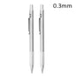 0.3 0.5 0.7 0.9 1.3 2.0mm Metal Mechanical Pencil HB Pencil Set Kia Day Design