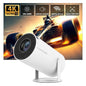 Portable 4K Projector - Home Cinema Outdoor Projetor - White - Video Projector