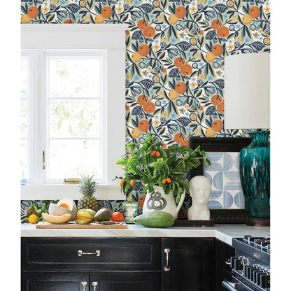 Fruit Orange Pattern Wallpaper Kia Day Design