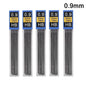 Metal Mechanical Pencils 5 Boxs 0.9mm Leads