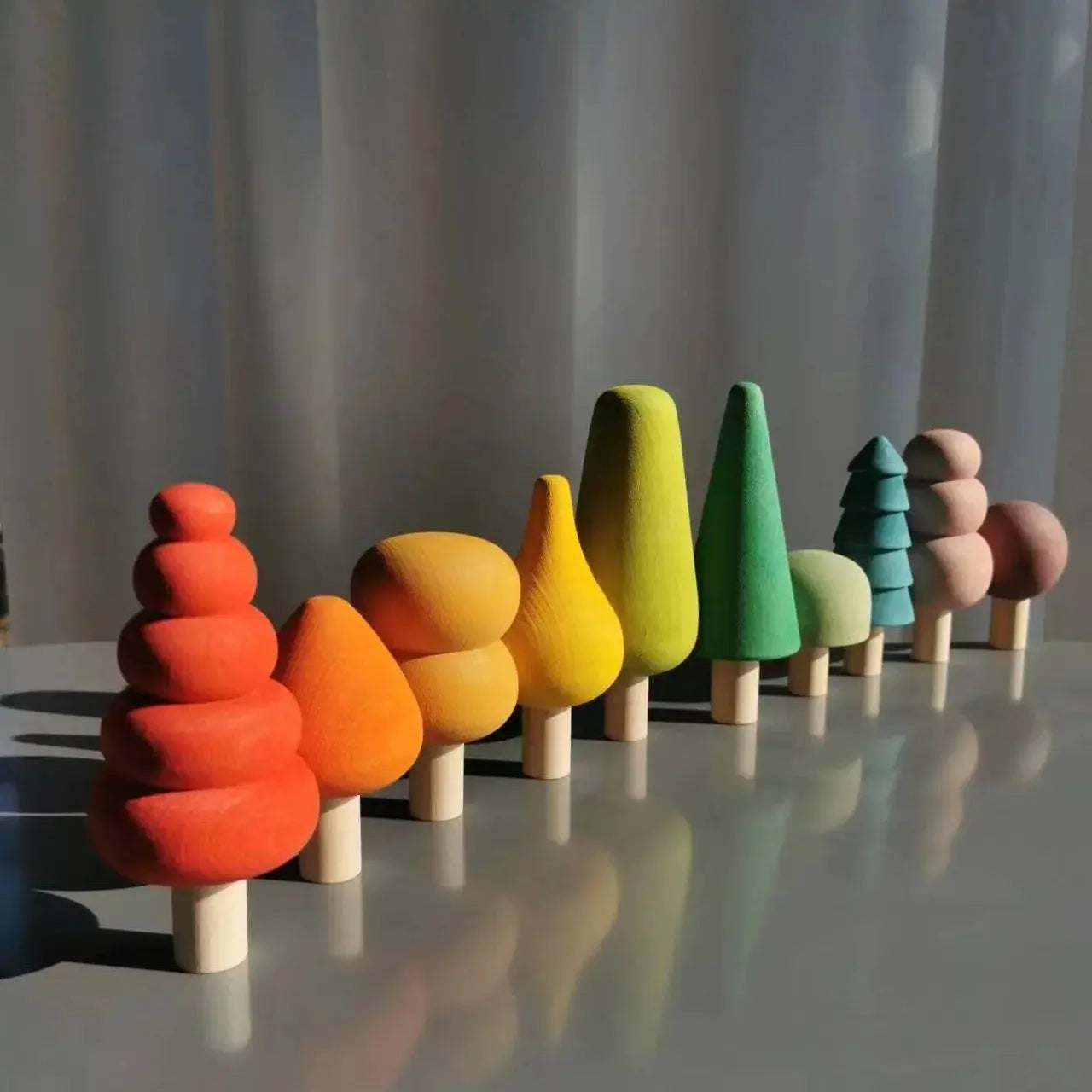Kids Wooden Building Block Stacking Toys - Kia Day Design