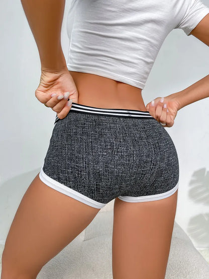 Fashions Women High Waist Butt Lift Sports Short Pants High Stretch Breathable Yoga Shorts Fitness Running Athletic Tights - -