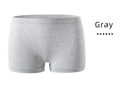Women's underwear, compression pants, sports shorts, solid color underwear, comfortable and close fitting flat underwear - -