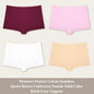 4PCS Women's Panties Cotton Seamless Sports Boxers Underwear Female Solid Color Briefs Cozy Lingerie Intimate Underpants XS-XL - Set 9 -
