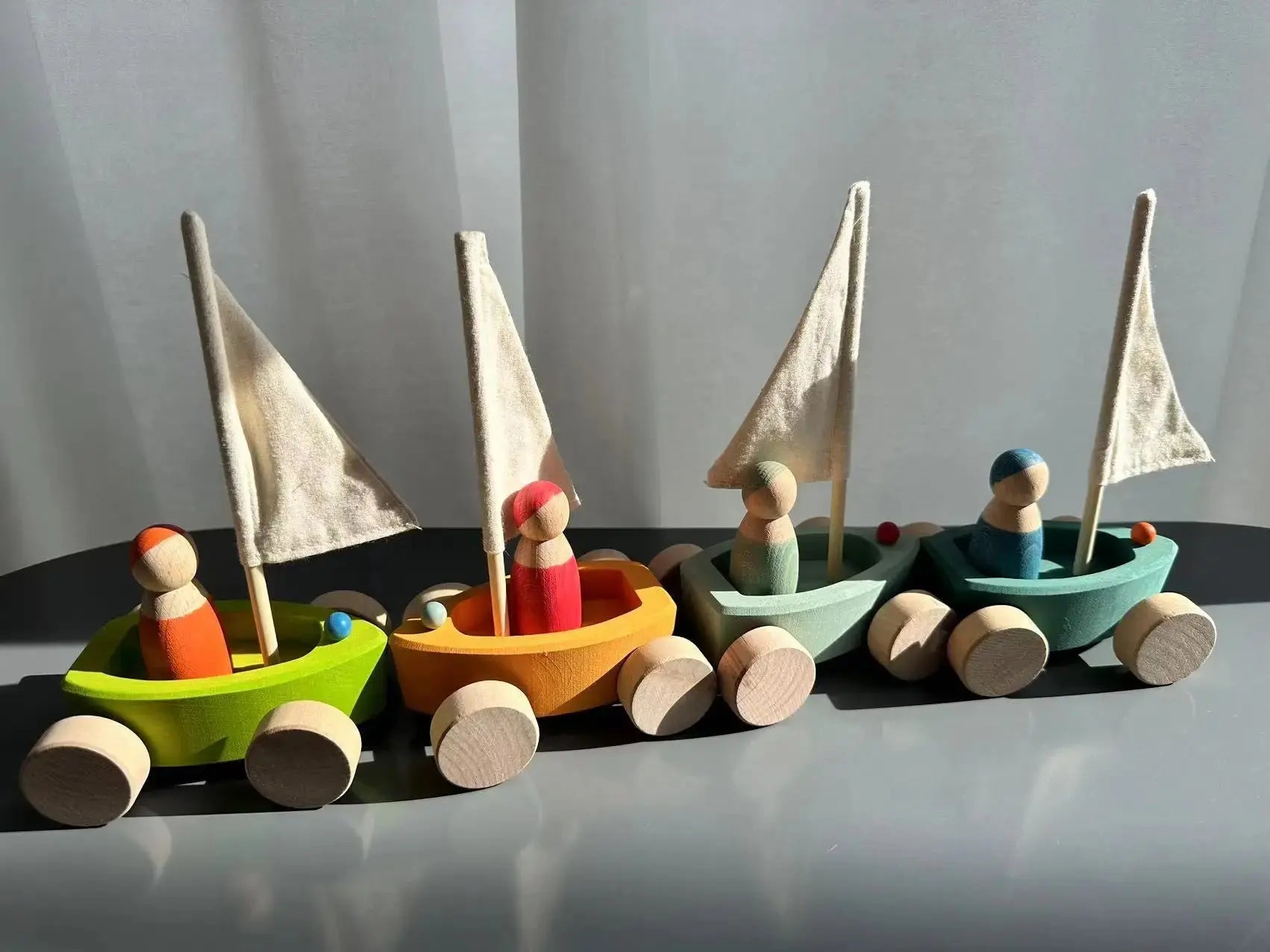 Kids Wooden Building Block Stacking Toys - Kia Day Design