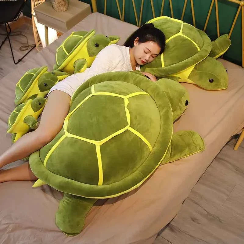 Kawaii Sea Turtle Plush Toy (13.8-21.7 in) - Soft Stuffed Animal Pillow Gift - - Stuffed Animals (Giant)